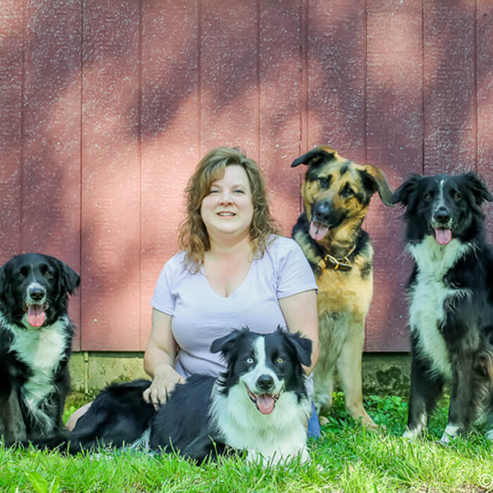 Lisa Trippett With Dogs